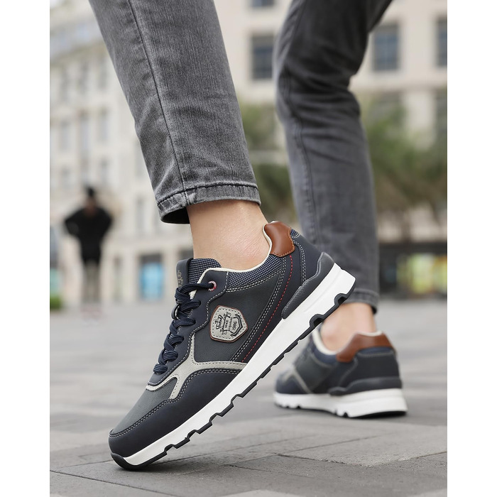 ARRIGO BELLO Кросівки чоловічі для активного відпочинку, роботи та хайкінгу, легкі, розмір 41-46, колір блакитний