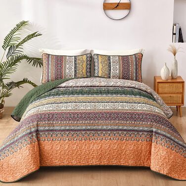 Пухова ковдра WONGS Bohemian, розмір King, 261.6 x 228.6 см, жовто-помаранчевий колір, 3 шт.