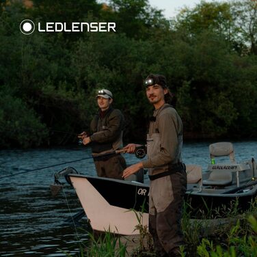 Налобний ліхтар Ledlenser HF8R Core, 1600 люмен, перезаряджуваний, LED, з червоним світлом, водонепроникний IP68, камуфляж, для туризму та активного відпочинку