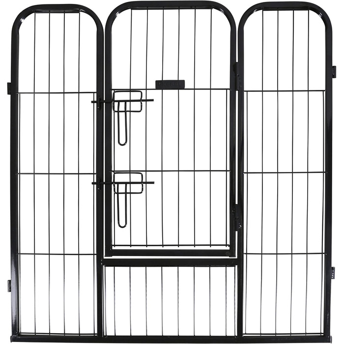 Кізочок Kerbl для собак та цуценят 77x80 см, 8 елементів, з дверцятами