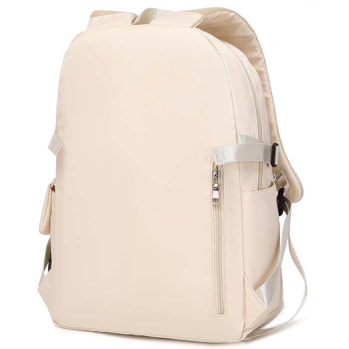 Жіночий рюкзак для ноутбука Acmebon, великий, модний, повсякденний, кремовий