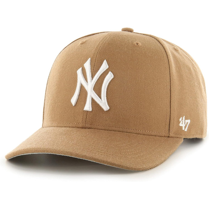 Кепка бейсболка New Era MLB New York Yankees Cold Zone MVP DP, універсальний розмір, колір Camel