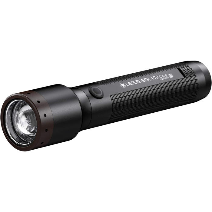 Налобний ліхтар Ledlenser чорний + ліхтарик P7R Core, комплект