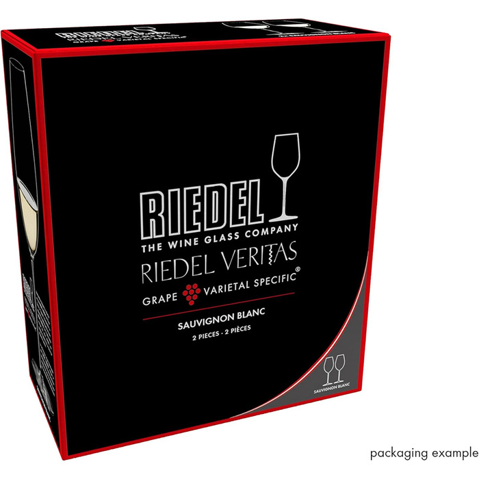 Бокали для вина Riedel Veritas Coupe Moscato 2 шт, 240 мл, білі (Sauvignon)