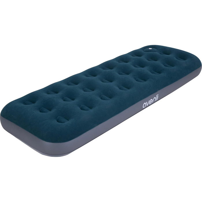 Надувна матрац-ліжко AVENLI для кемпінгу та дому (191x73x22 см) з вбудованим насосом, для 1 особи