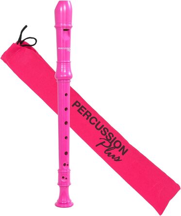 Блокова флейта сопрано Percussion Plus PP1612, рожева