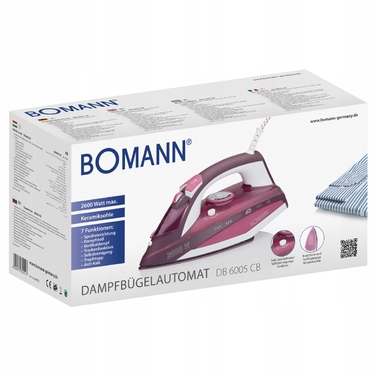 Парова праска Bomann DB 6005 CB, 2600 Вт