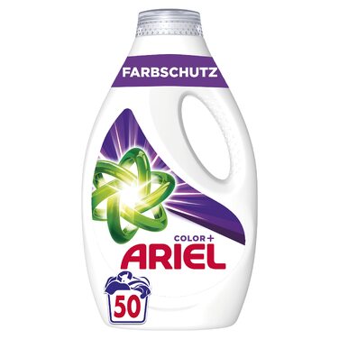 Рідкий засіб для прання Ariel для кольорових речей, захист кольору та видалення плям, 50 прань