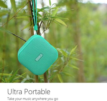 MIFA A1 Mini Bluetooth колонка, TWS, 15 год, IP56, чорний (A1-Grün)