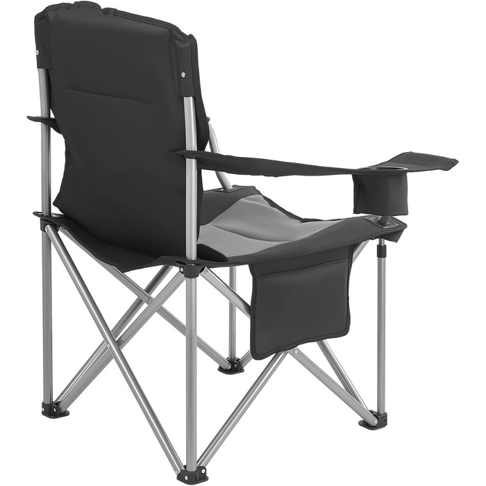 Складні кемпінгові крісла VEVOR 2 шт, надміцні (204 кг), з підлокотниками та підсклянником, для риболовлі та відпочинку на природі