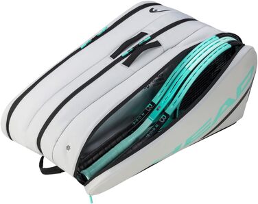 Сумка для ракет HEAD Tour Racquet Bag XL чорний/білий (Ceramic/Teal)