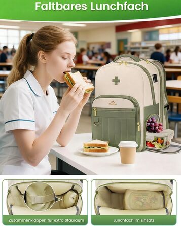 Шкільний рюкзак MATEIN для підлітків (дівчаток та хлопців), 15.6