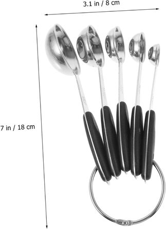 4-Piece Stainless Steel Measuring Spoon Set, Laboratory Measuring Cups, Measuring Gadgets, Teaspoons, Beakers, Measuring Cups, Measuring Cups, Coffee Cups with Lids, Dinnerware, Utensils, Baking Accessories, Silica Gel, Cabilock