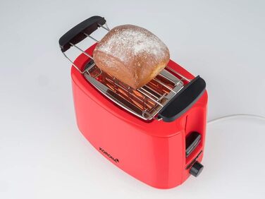 Тостер Korona 21133 зелений - 2 відділення, 750 Вт, з підставою для бургерів, розморожування та підігріву