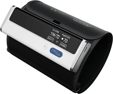 TIGA-MED Armfit Plus: тонометр на плечі з Bluetooth та EKG-діагностикою | монітор серцевого здоров'я | додаток для iOS та Android