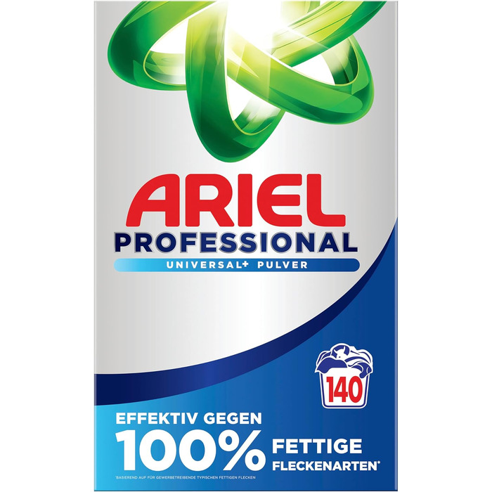 Універсальний пральний порошок Ariel Professional Universal+ для професійного використання, проти жирних плям, Fresh, 7.7 кг