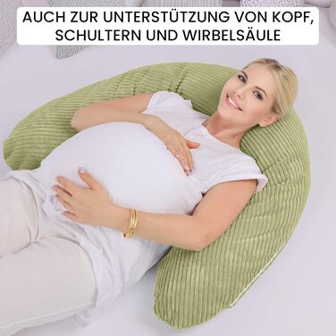 Подушка для годування Amilian Stillkissen XXL 170 см - для вагітності та годування - знімний чохол