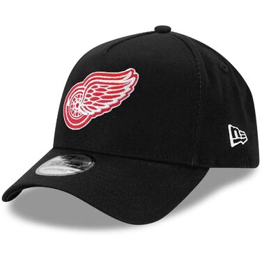 Кепка бейсболка New Era 9Forty A-Frame NHL Detroit Red Wings чорна, оригінальна, для фанатів хокею