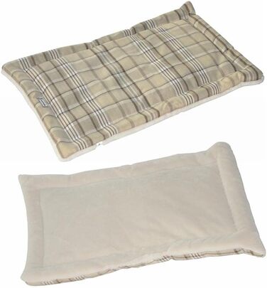 М'яка тепла ковдра для собак та котів Nanook XL, 70x45 см, бежева, пральна