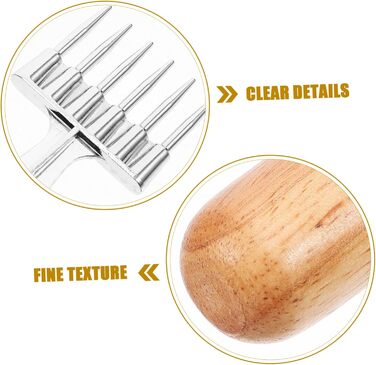 Ciieeo 5st Ice Crusher Ice Pick Set For Home Devices For Ice Breaking Ice Breaker Device Ice Pick Household Bartender Choice Professional Ice Pick Metal Breaker Khaki Aluminum Alloy