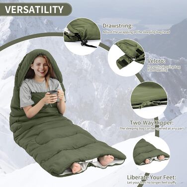 Naturehike 3-Season Quilt Sleeping Bag - Lightweight, Waterproof, Splittable for Adults