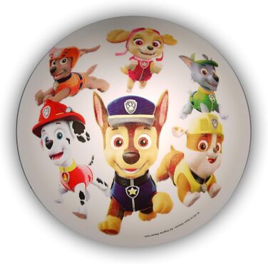 Дитяча стельова лампа Paw Patrol, пластик, E27, 36 см, для дітей, Маршал, Чейз, Скай