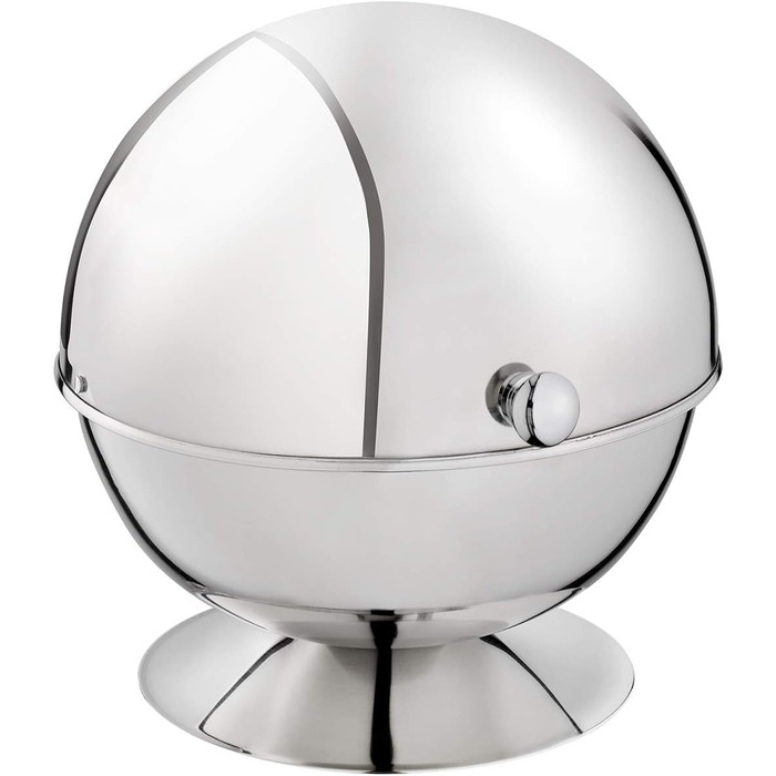 Цукорниця APS Zuckerkugel з ролетним кришкою, нержавіюча сталь, 14 x 14 см, висота 14 см