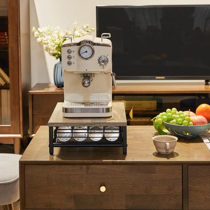 Організатор для капсул кави Nespresso IBUYKE, 80 капсул, TCJ102H, сірий