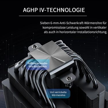 Thermalright Phantom Spirit 120 SE: Кулер для CPU з 7 heatpipes, 120mm вентилятор, технологія AGHP 4.0, під AMD AM4/AM5/Intel 1700/1150/1151/1200