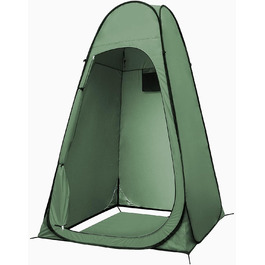 Pop Up Privacy Tent - Portable Camping Toilet Tent with Screen & Zipper - Outdoor Changing Room