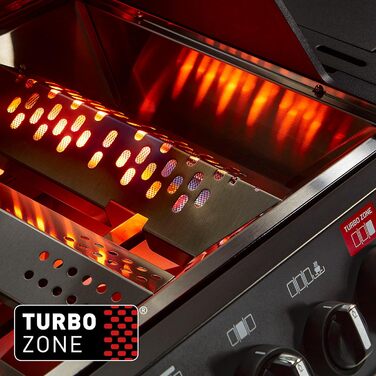 Газовий гриль Enders MONROE PRO 3 SIK TURBO SHADOW, 3 пальники, інфрачервоний бек-бьорнер, бічна конфорка, PanoVision, SWITCH GRID™ з решіткою для стейків, HEAT RANGE™, TURBO ZONE™ 800°C, SIMPLE CLEAN™