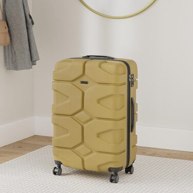 Чемодан X-Kölln 2в1 (S & L) з TSA замком, 76 см, матовий (Золото Осені)