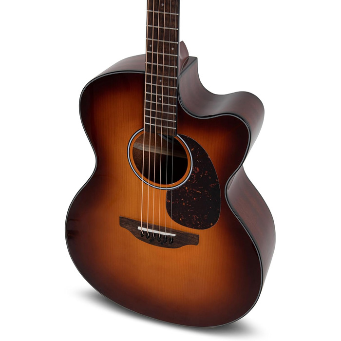 Акустична гітара Applause E Akustikgitarre traditional Mid Cutaway (AEJ-96-1 Brown Sunburst, Wood Classics E-Akustik)