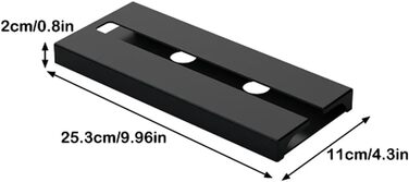 Тримачі для келихів вина Anicy (2 шт.) - підвісні, настінні, для кухні, бару, ресторану (чорний)