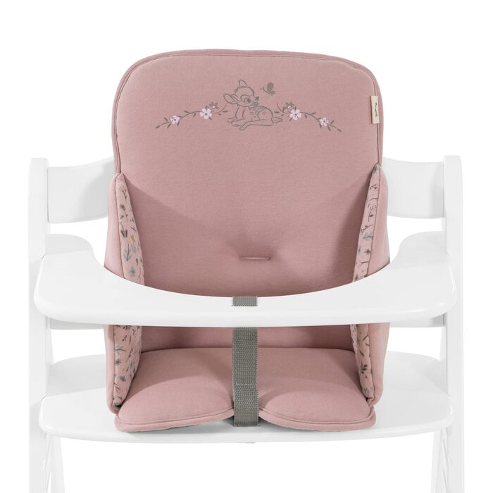 Подушка-вкладиш Hauck Alpha Cosy для стільчика Alpha+, Beta+, Arketa, високою спинкою, Disney Bambi Rose, для дітей 6-36 міс.