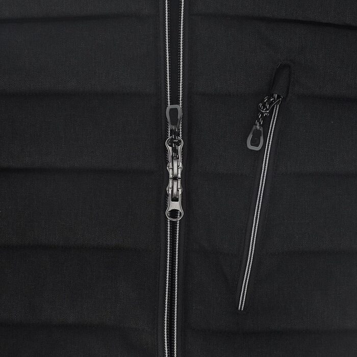 Жіноча степна жилетка Blue Wave Nathalie знімною капюшоном, меланжевий колір (46, антрацит)