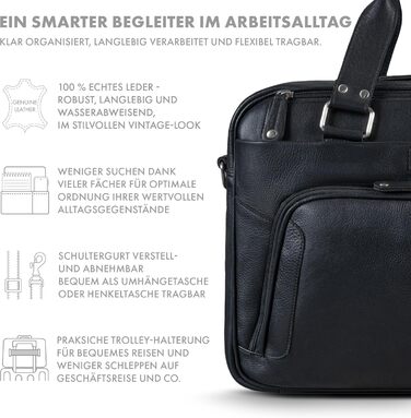 Сумка чоловіча ROYALZ Chicago Leder 15.6