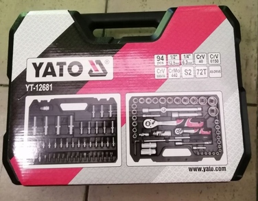 Набір торцевих головок YATO YT-38891, 109 предметів