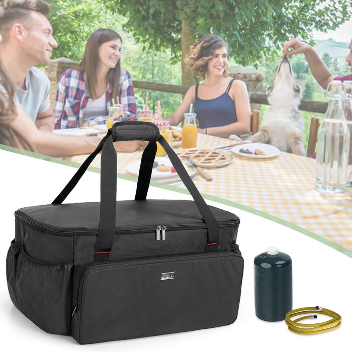 Сумка для гриля samdew, сумісна з Weber Go-Anywhere газовим та вугільним грилем, переносна чохол для кемпінгу, тільки сумка
