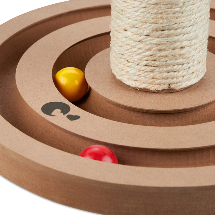 Relaxdays Scratching Post with Toys