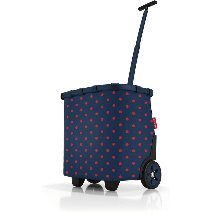 Тролей Reisenthel CarryCruiser Mixed Red Dots – Зручний та міцний, з водонепроникним матеріалом