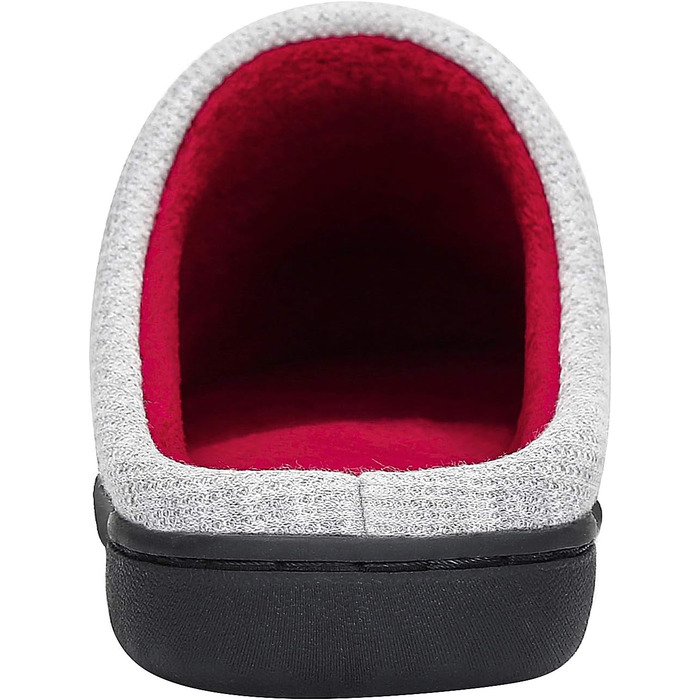 Тапочки зимові Mishansha для дому та вулиці, унісекс, піна пам'яті, розмір 36-47, сірий/червоний