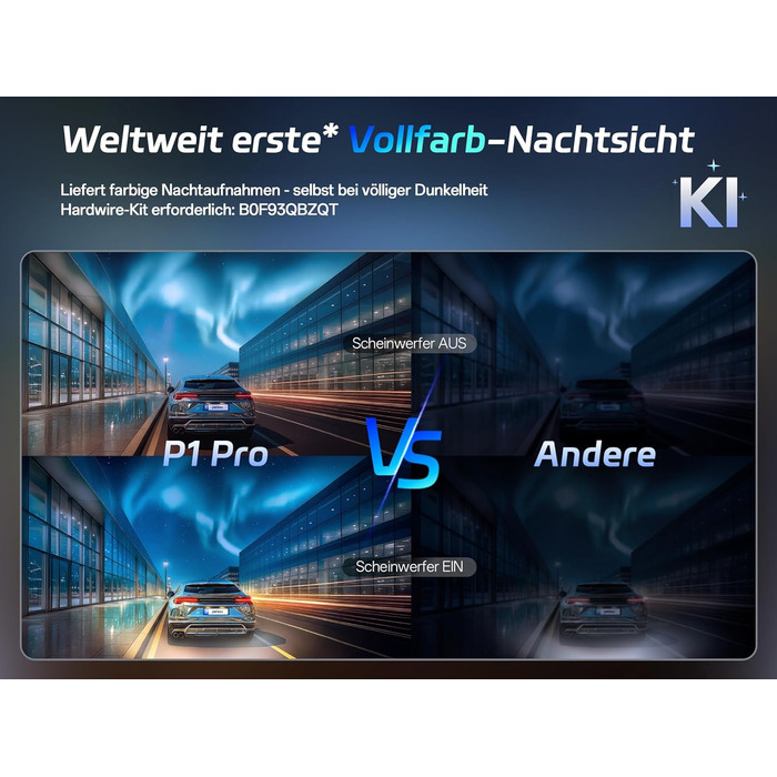 Автомобільний відеореєстратор Pelsee 4K Dashcam (передній та задній) з сенсором STARVIS 2, 3.39'' IPS дисплеєм, 24Гн паркуванням, 5.8GHz WiFi, HDR, WDR, ADAS, GPS та карткою пам'яті 64ГБ