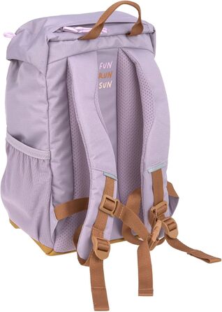Дитячий рюкзак LÄSSIG для садка, прогулянок та подорожей - від 3 років, 9 літрів, міні рюкзак (фіолетовий)