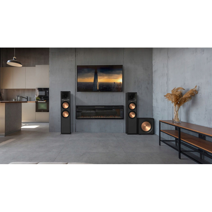 Активний сабвуфер Klipsch R-121SW 200 Вт, чорний