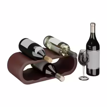 Relaxdays Wine Rack for 6 Bottles