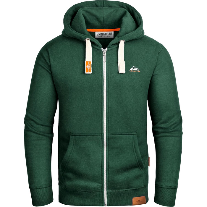 Світшот Grin&Bear для чоловіків, модель GEC022 (XL, темно-зелений)