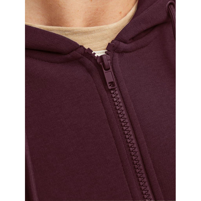 Куртка Jack & Jones Plus Size з капюшоном, великі розміри 6XL, однотонна (M, Port Royale)