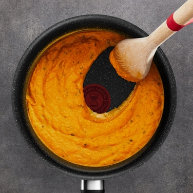 Набір сковорідок Tefal Dark Essential, 3 предмети, для індукційних плит, 20/24/28 см