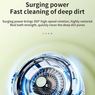Electric bath brush, multi-brush head, cleaning tool, multifunctional, handheld, household, rechargeable bath brush, toiletries